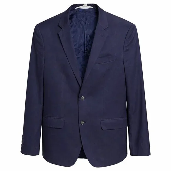Apt. 9 Essential Extra Slim Fit Navy Blazer Jacket Men’s 42R Dress Coat - Picture 1 of 8